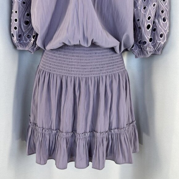 NWT Ramy Brook Yao Mini Dress in Lavendar $495 - Picture 4 of 13